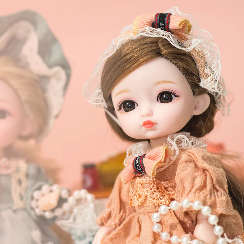 High Quality 16cm 1/12 6 Inch Bjd Dolls For Girl Vinyl Plastic Toys Desktop Decoration Dress Children Playing New Fashion Gifts
High Quality 16cm 1/12 6 Inch Bjd Dolls For Girl Vinyl Plastic Toys Desktop Decoration Dress Children Playing New Fashion Gifts