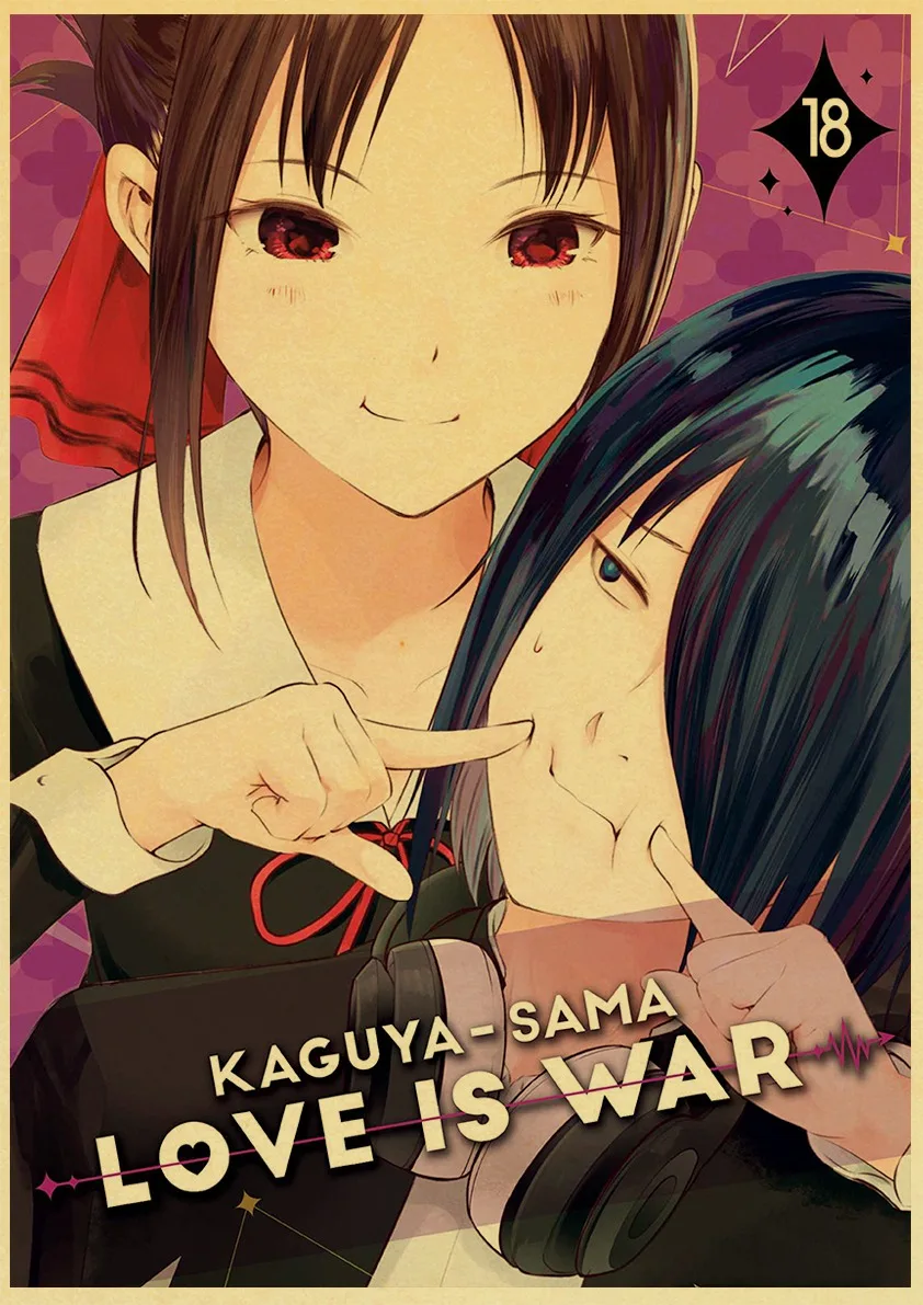 Japan Anime tin signs Kaguya-sama wa Kokurasetai Tensai-tachi no Renai Zunousen Love is War metal plate Poster Art Wall Decor
Japan Anime tin signs Kaguya-sama wa Kokurasetai Tensai-tachi no Renai Zunousen Love is War metal plate Poster Art Wall Decor