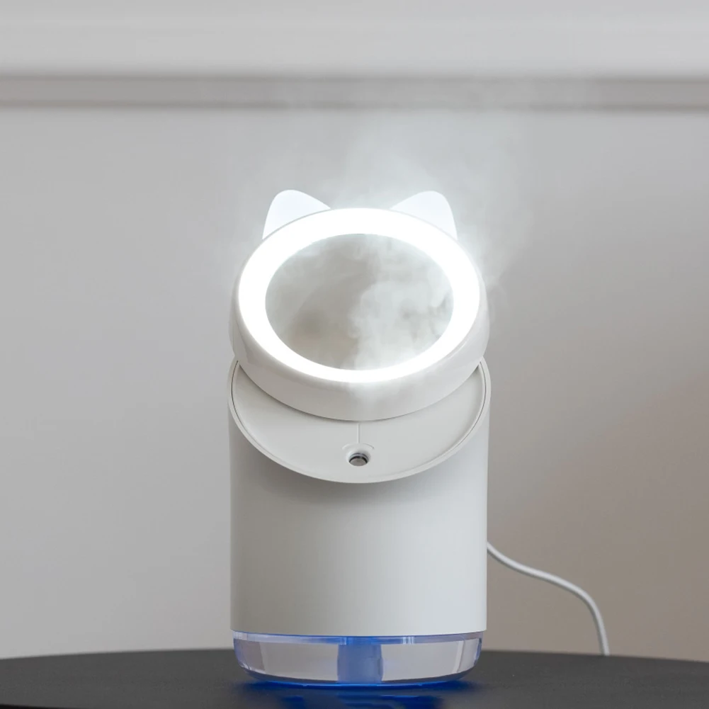 3 in 1 400ML Humidifier Makeup Mirror with LED Light Desktop Nano Sprayer Humidifier Hydrating Anti-aging Wrinkle Women Beauty
3 in 1 400ML Humidifier Makeup Mirror with LED Light Desktop Nano Sprayer Humidifier Hydrating Anti-aging Wrinkle Women Beauty