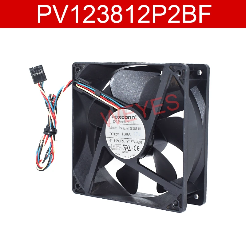 Well Tested PV123812P2BF DC 12V 1.3A 12038 12cm 120*120*38mm 4 Lines Square Server Cooling Fan 
Well Tested PV123812P2BF DC 12V 1.3A 12038 12cm 120*120*38mm 4 Lines Square Server Cooling Fan