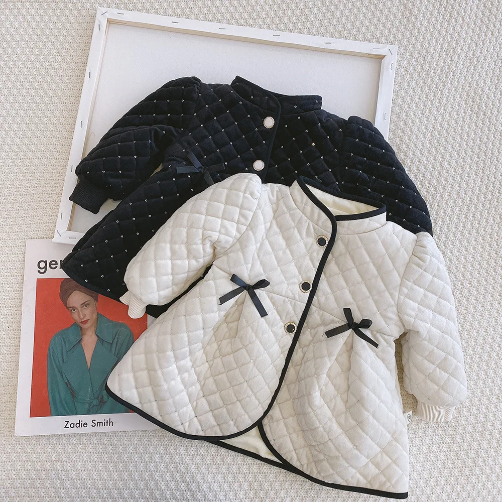 Осенние плотные пальто для маленьких девочек, детская винтажная эксклюзивная одежда, детский Блейзер, куртки в Корейском стиле, детская зим...
Осенние плотные пальто для маленьких девочек, детская винтажная эксклюзивная одежда, детский Блейзер, куртки в Корейском стиле, детская зим...