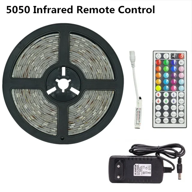LED Light Strips Bluetooth WIFI Controller Flexible RGB 5050 Decoration BackLight Lamp Night light Luminous String For Bedroom
LED Light Strips Bluetooth WIFI Controller Flexible RGB 5050 Decoration BackLight Lamp Night light Luminous String For Bedroom