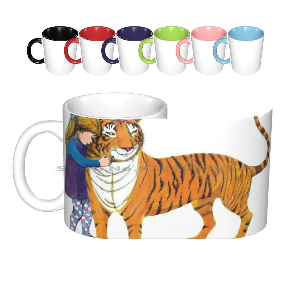 The Tiger Who Came To Tea Ceramic Mugs Coffee Cups Milk Tea Mug Tiger Tea Book Classic Children Cover Creative Trending Vintage
The Tiger Who Came To Tea Ceramic Mugs Coffee Cups Milk Tea Mug Tiger Tea Book Classic Children Cover Creative Trending Vintage