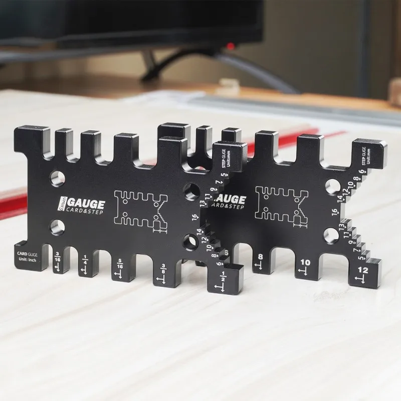 Woodworking Tenon Gauge Measuring Ruler High Precision Metric Imperial Card Caliper For Wood Work Router Saw Table Machine Tools
Woodworking Tenon Gauge Measuring Ruler High Precision Metric Imperial Card Caliper For Wood Work Router Saw Table Machine Tools