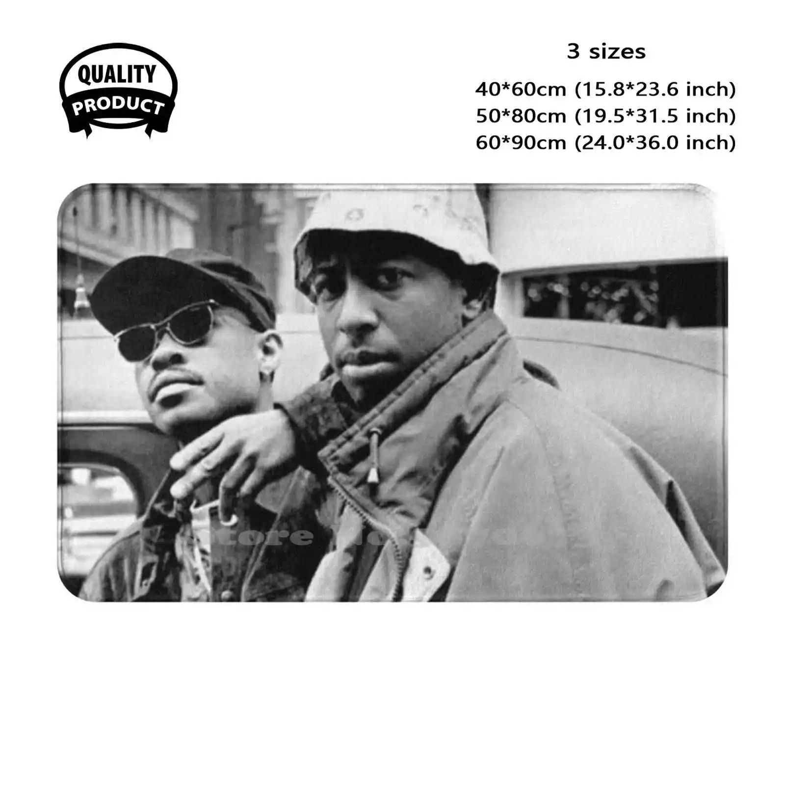 Винтажный Gangstarr мягкая подушка домашний Ковер Дверной коврик "автомобиль" Rap
