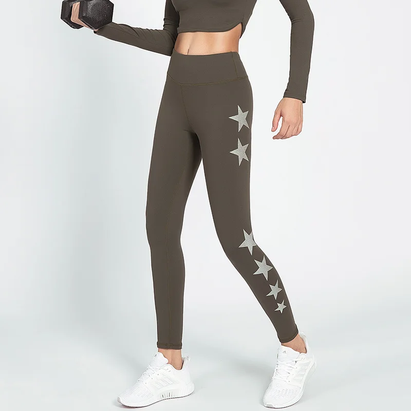 Women Hot Sale Yoga Sport Fitness Pants High-waist Legging Show the hip Sportswear Gym Tights Elastic Quick Dry Breathability 
Women Hot Sale Yoga Sport Fitness Pants High-waist Legging Show the hip Sportswear Gym Tights Elastic Quick Dry Breathability