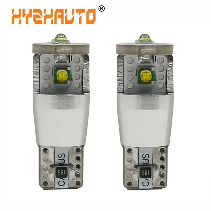 HYZHAUTO T10 W5W LED Canbus Car Lights XP-E LED Bulbs 12V Auto Wedge Lamp Clearance Light Super Bright White 500Lm 2Pcs/lot
HYZHAUTO T10 W5W LED Canbus Car Lights XP-E LED Bulbs 12V Auto Wedge Lamp Clearance Light Super Bright White 500Lm 2Pcs/lot