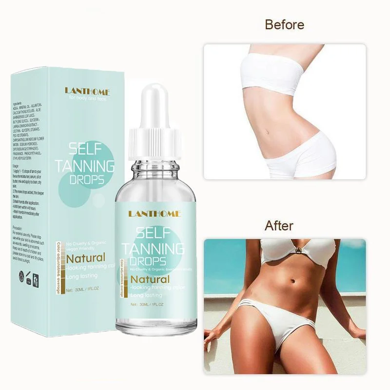 1 Pcs LANTHOME Natural Tanning Oil Long Lasting No Trace 30ml Without UV Damage Self Tanning Drops Sun Cream Self Tanners TSLM1
1 Pcs LANTHOME Natural Tanning Oil Long Lasting No Trace 30ml Without UV Damage Self Tanning Drops Sun Cream Self Tanners TSLM1