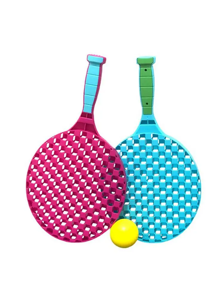 1 Set Children Tennis Racket Interactive Two-Color Durable Outdoor Sports Toy Parent-child Interactive Racket Games
1 Set Children Tennis Racket Interactive Two-Color Durable Outdoor Sports Toy Parent-child Interactive Racket Games