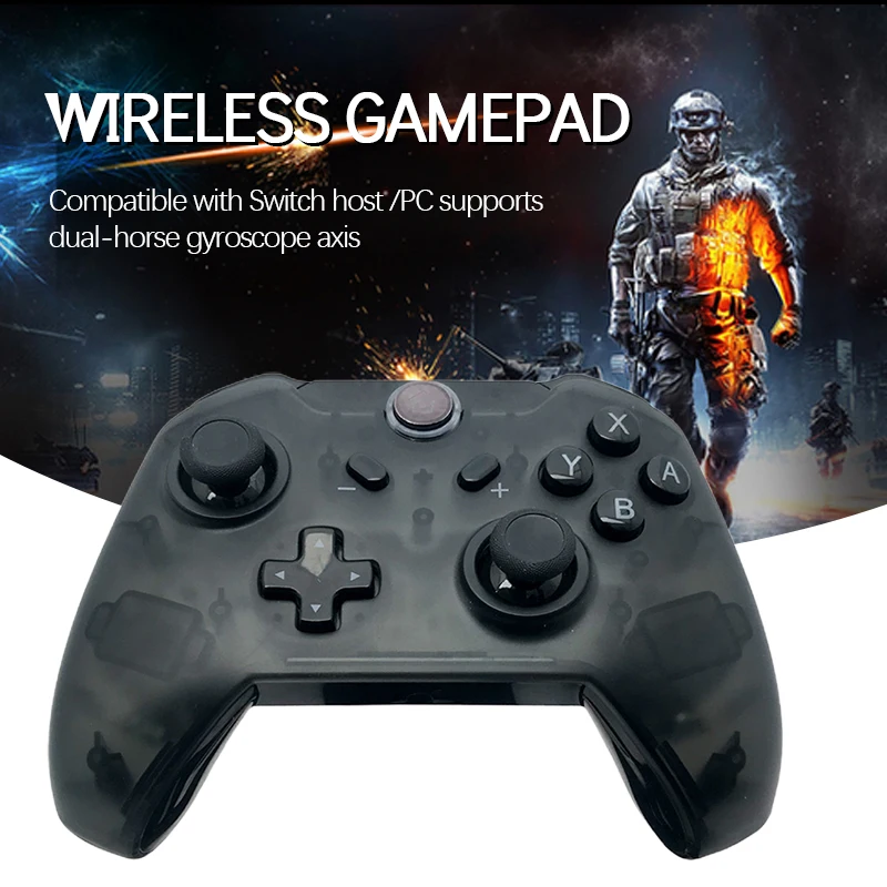 Wireless Bluetooth Gamepad for Switch Controller Joystick Console for Nintendo Switch Pro compatible with PS3/PC/Android games
Wireless Bluetooth Gamepad for Switch Controller Joystick Console for Nintendo Switch Pro compatible with PS3/PC/Android games