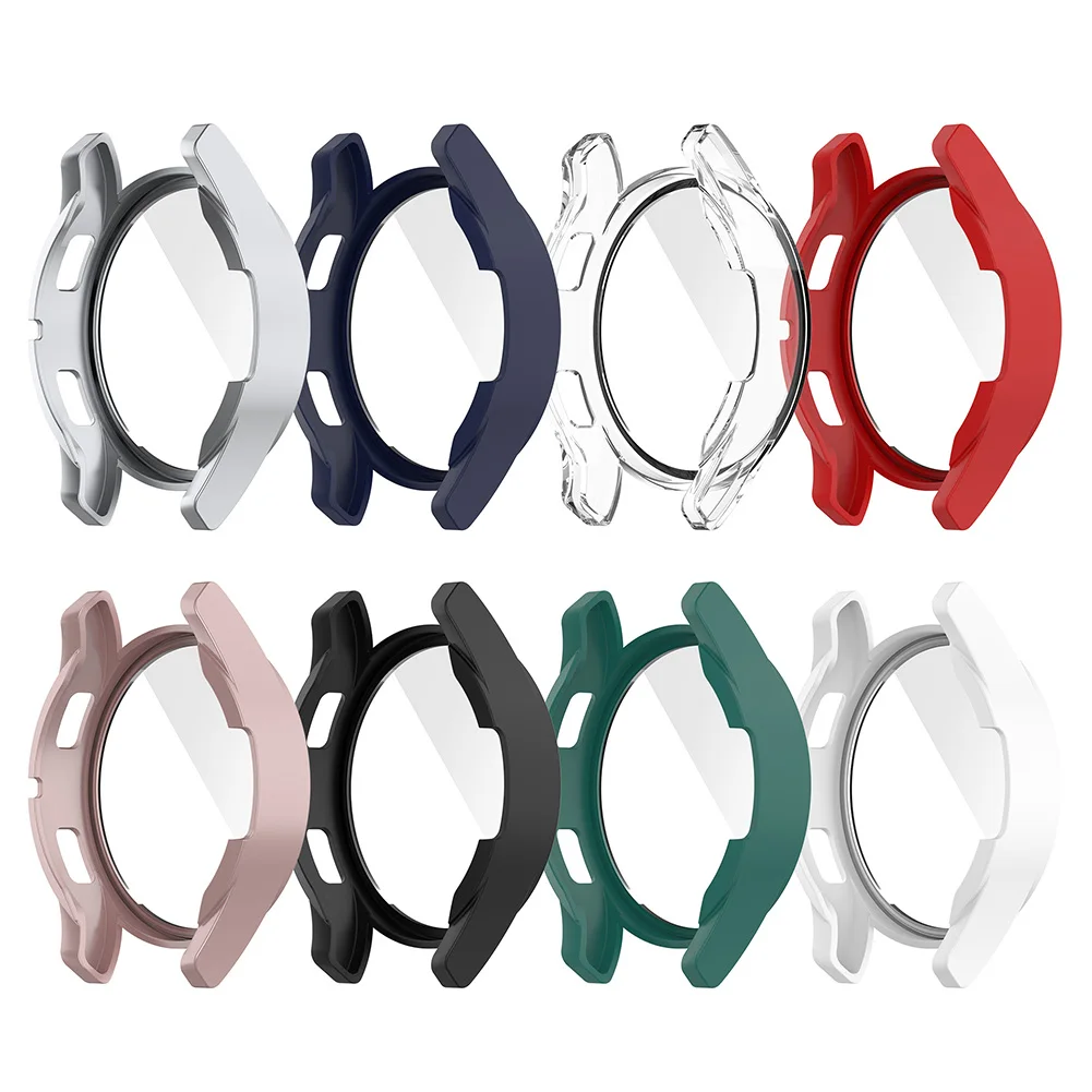 Smart Watch Cover All-Around Protective Bumper Shell for Samsung Galaxy Watch 4 40/44mm PC Tempered Glass Case
Smart Watch Cover All-Around Protective Bumper Shell for Samsung Galaxy Watch 4 40/44mm PC Tempered Glass Case