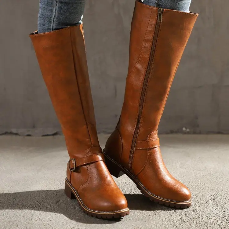 35-43 Shoes Woman Long Boots Women's Plus Size Non-Slip Long Boots Solid Color Knight Boots Luxury Designer High 
35-43 Shoes Woman Long Boots Women's Plus Size Non-Slip Long Boots Solid Color Knight Boots Luxury Designer High
