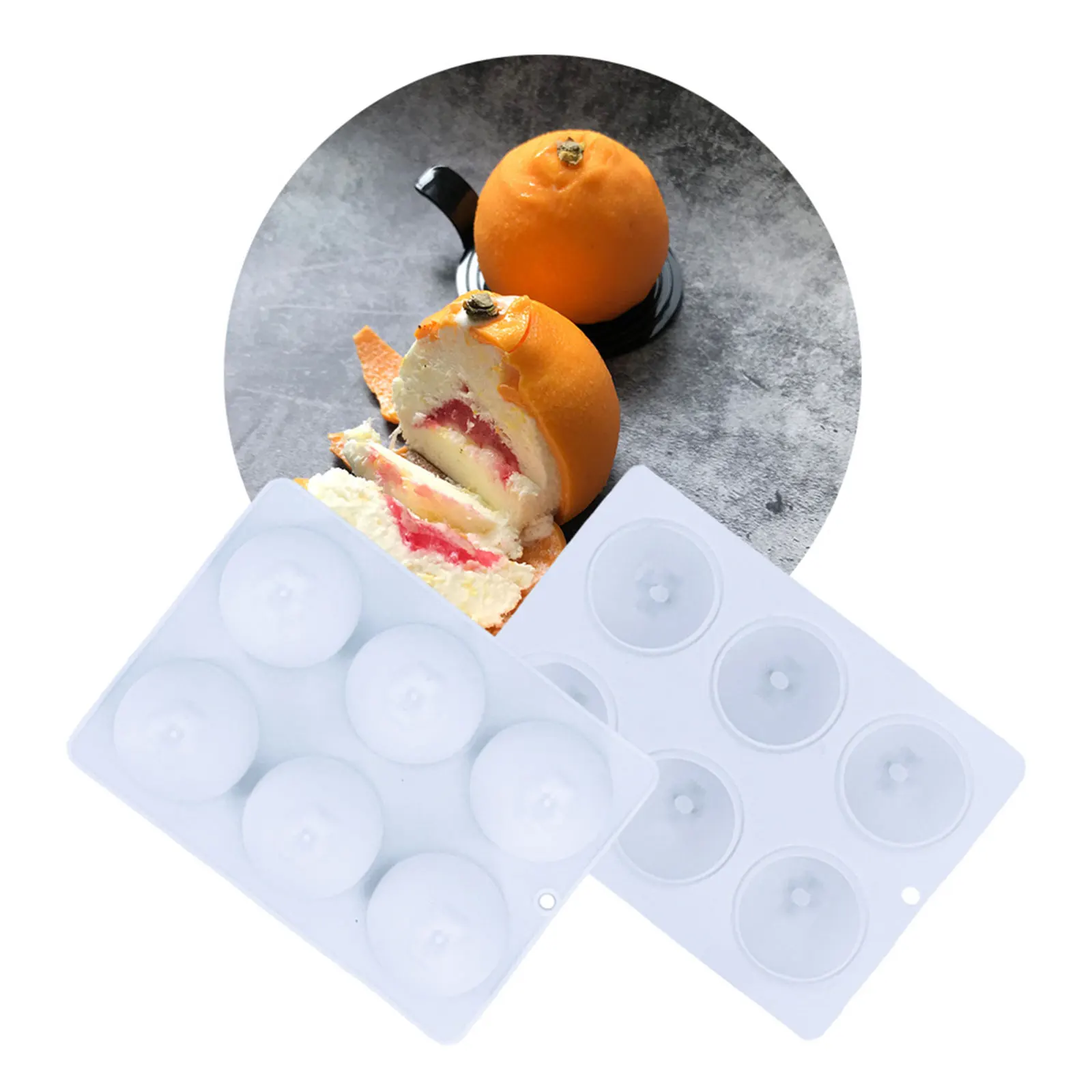 Silicone Candle Mould Solid Color 3D Ball Shape Mold DIY Tools for Candle Cake Chocolate
Silicone Candle Mould Solid Color 3D Ball Shape Mold DIY Tools for Candle Cake Chocolate