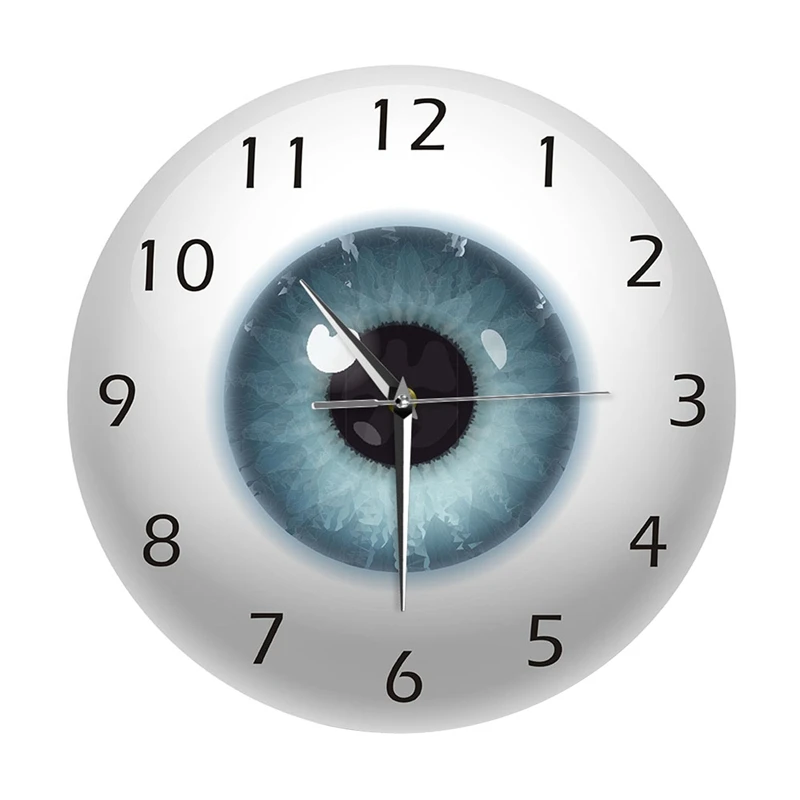 

Глазные часы с красивым контактом, глазное ядро зрачка, обзор офтальмологии, бесшумные настенные часы, оптический магазин, новинка, настенн...