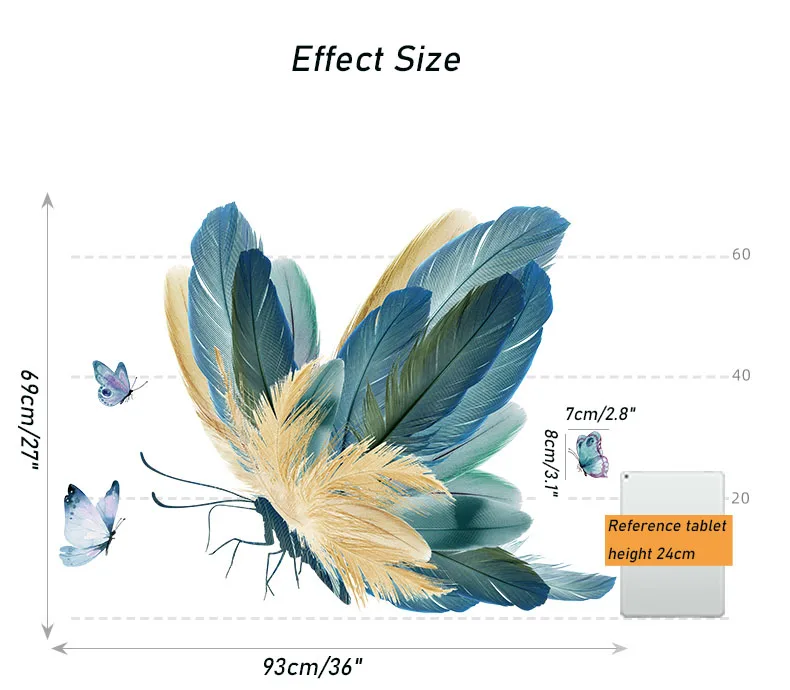 Butterflies Wall Stickers Living Room Bedroom Modern Home Decoration Aesthetic Wallpaper Teenager Abstract Poster Declas Art
Butterflies Wall Stickers Living Room Bedroom Modern Home Decoration Aesthetic Wallpaper Teenager Abstract Poster Declas Art