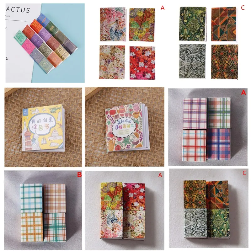 1/4pcs 1:12 Dollhouse Miniature Mini Books Model Furniture Decor Accessories 
1/4pcs 1:12 Dollhouse Miniature Mini Books Model Furniture Decor Accessories