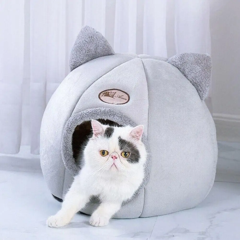 2021 New deep sleep comfort in winter cat bed small cave dog cat products pets small indoor mat cozy beds cat tent house B2J1
2021 New deep sleep comfort in winter cat bed small cave dog cat products pets small indoor mat cozy beds cat tent house B2J1