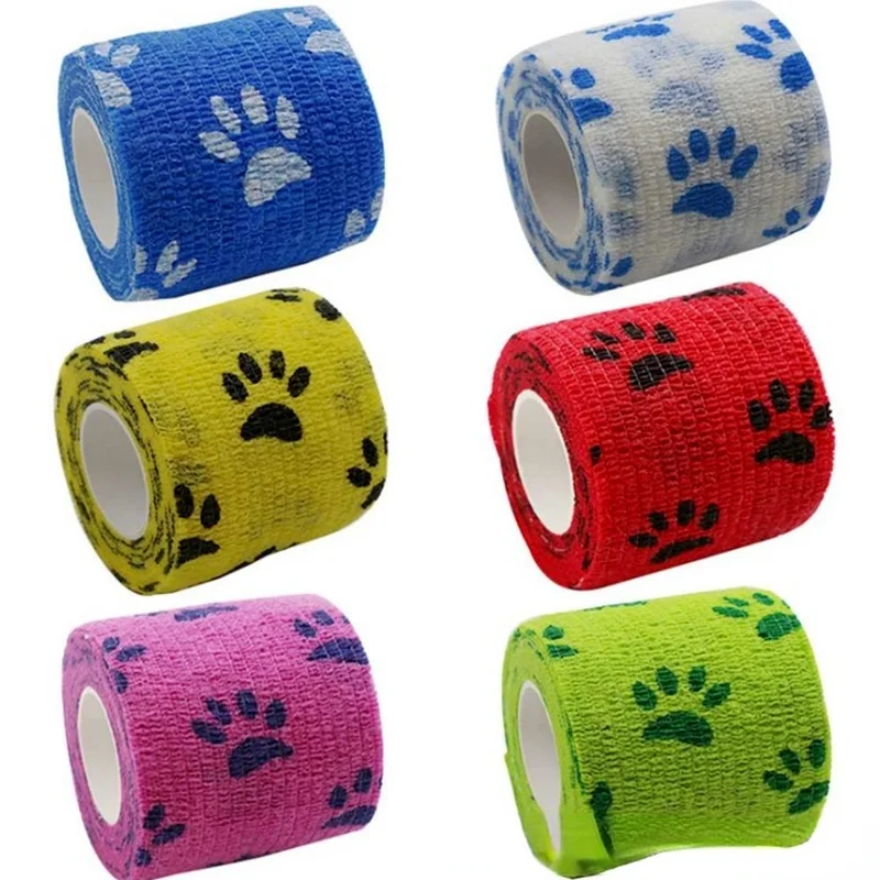 1 RollS Colorful Self Adhesive Ankle Finger Muscles Care Elastic Medical Bandage Gauze Dressing Tape Sports Wrist Support
1 RollS Colorful Self Adhesive Ankle Finger Muscles Care Elastic Medical Bandage Gauze Dressing Tape Sports Wrist Support