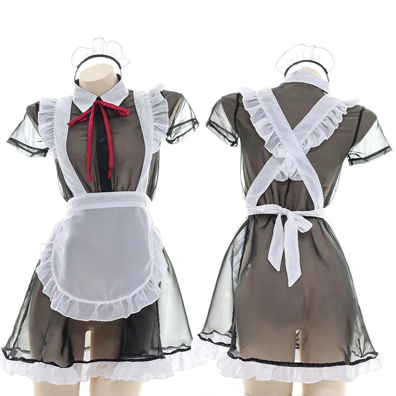 Kawaii Maid Cosplay Costumes Sexy Lingerie for Women High Quality Temptation Dress with Cute Bowknot Maids Outfit School Girl
Kawaii Maid Cosplay Costumes Sexy Lingerie for Women High Quality Temptation Dress with Cute Bowknot Maids Outfit School Girl