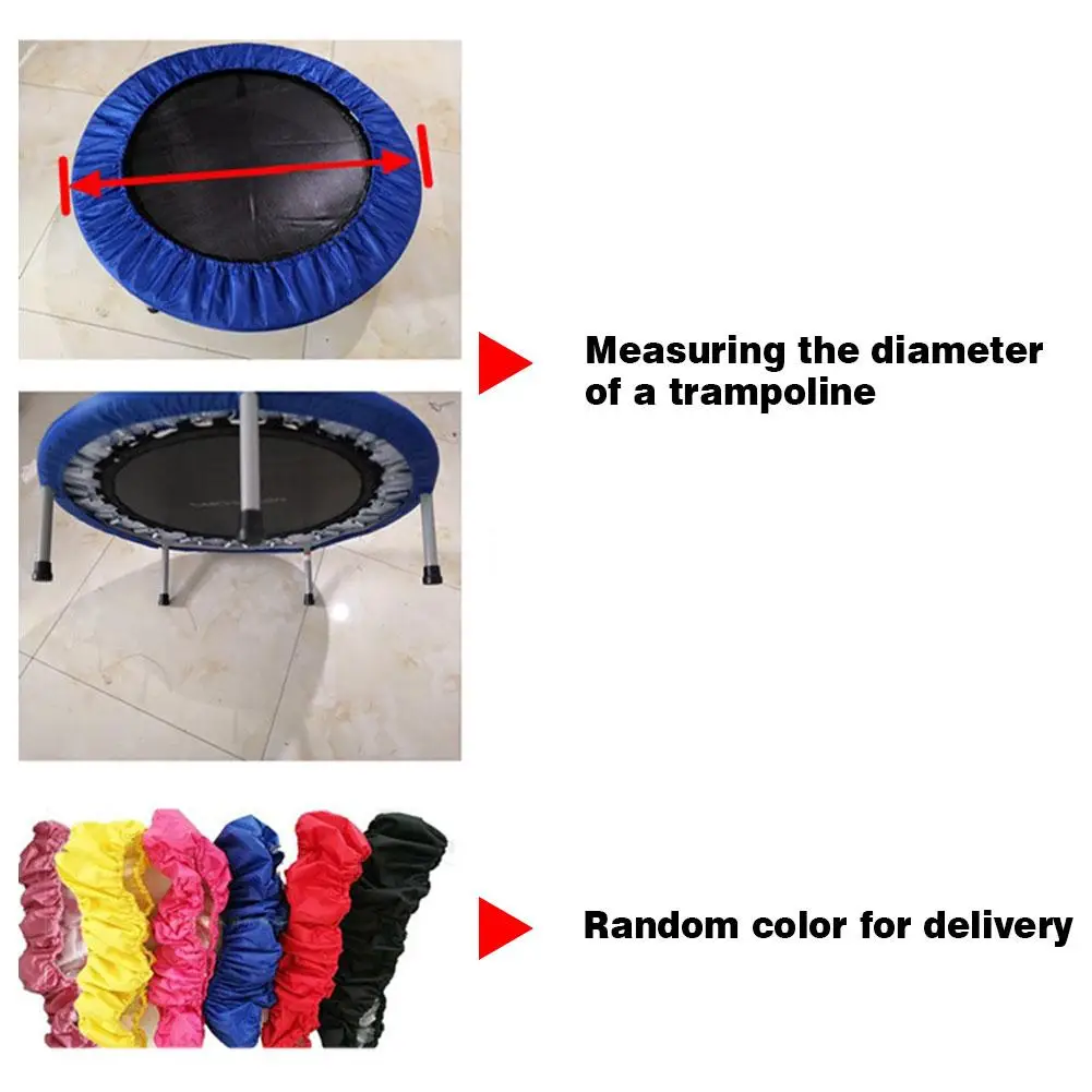 Round Trampoline Edge Cover Spring Cover Trampoline Accessories Edge Protector Round Frame Pad Tear-Resistant Protective Pad 
Round Trampoline Edge Cover Spring Cover Trampoline Accessories Edge Protector Round Frame Pad Tear-Resistant Protective Pad