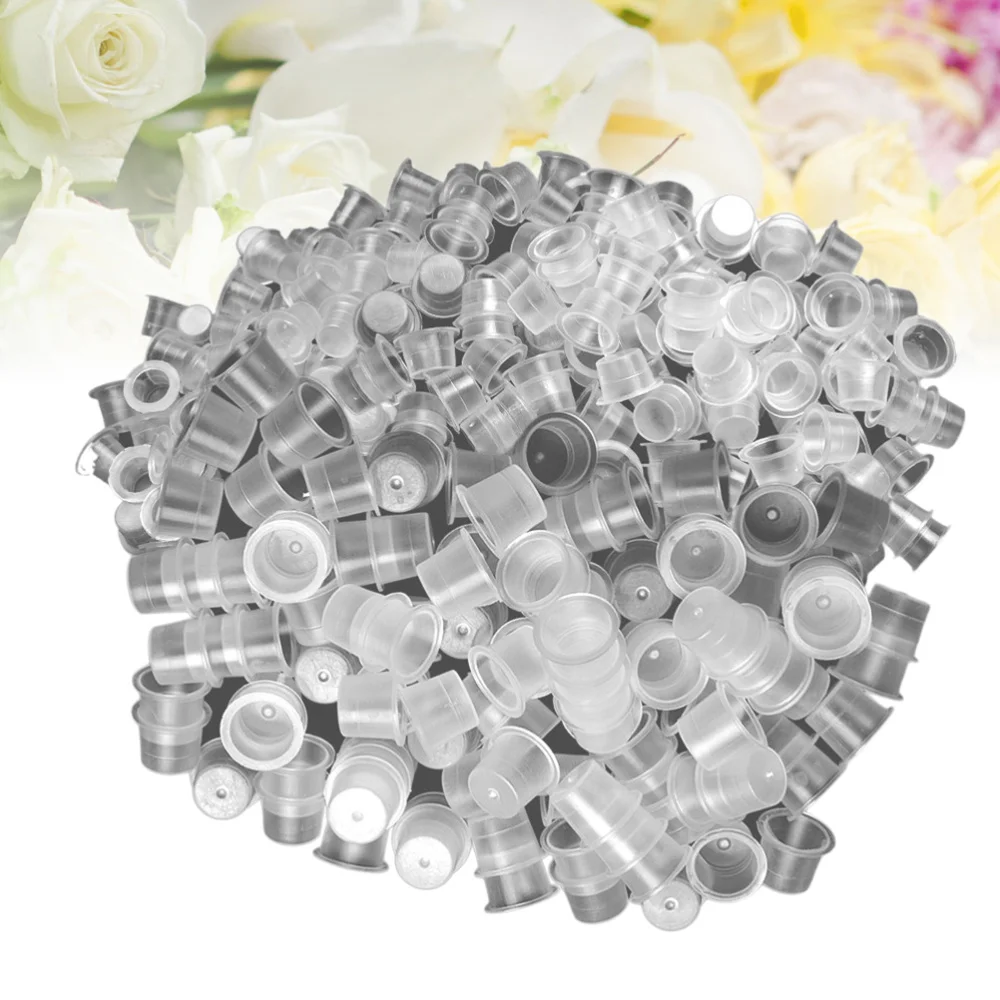 300pcs Mixed Ink Caps Disposable Ink Cups Permanent Eyelash Makeup Tattooing Pigment Container (Size S*100+ Size M*100 +
300pcs Mixed Ink Caps Disposable Ink Cups Permanent Eyelash Makeup Tattooing Pigment Container (Size S*100+ Size M*100 +