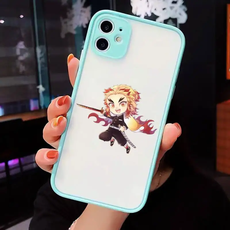 Kyojuro Rengoku Demon Slayer anime Phone Case matte transparent For iphone 7 8 11 12 plus mini x xs xr pro max cover 
Kyojuro Rengoku Demon Slayer anime Phone Case matte transparent For iphone 7 8 11 12 plus mini x xs xr pro max cover