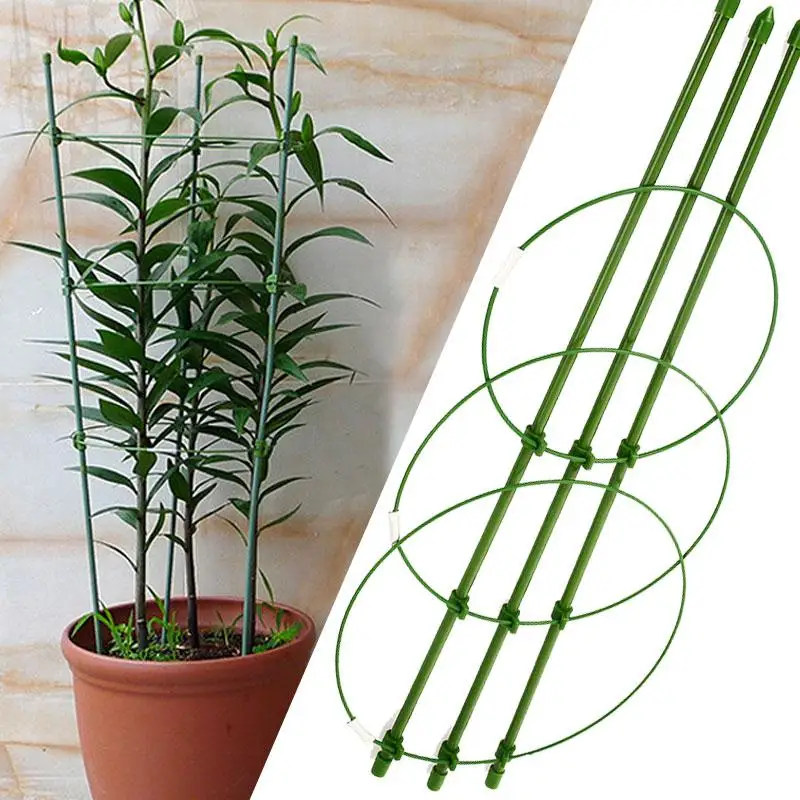 45cm Plants Support Pot Plant Support Frame Plant Trellis Gardening Tools Vegetables Diy Vine Climbing Rack Eggplants
45cm Plants Support Pot Plant Support Frame Plant Trellis Gardening Tools Vegetables Diy Vine Climbing Rack Eggplants