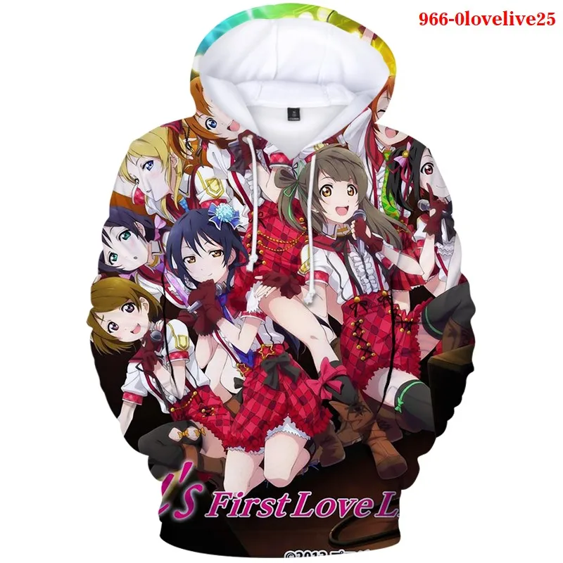 Women Hoodies Anime Love Live 3d Print Hoodie Autumn Winter Hot Sale Swearshirts Girls Love Live! Cosplay Men Hooded Streetwear
Women Hoodies Anime Love Live 3d Print Hoodie Autumn Winter Hot Sale Swearshirts Girls Love Live! Cosplay Men Hooded Streetwear
