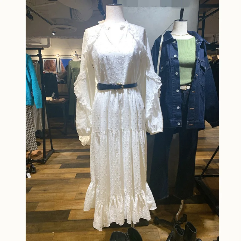 Spring/summer 2020 The latest women's clothing collection joker v-neck heavy embroidery lace long sleeve dress XXWM - 0290
Spring/summer 2020 The latest women's clothing collection joker v-neck heavy embroidery lace long sleeve dress XXWM - 0290