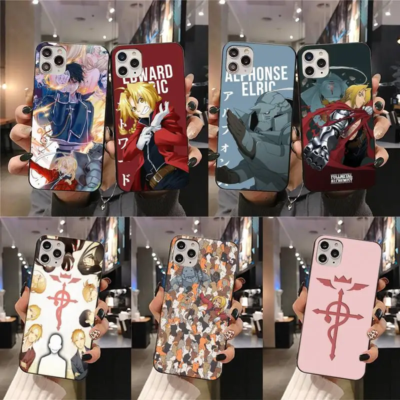 Anime Fullmetal Alchemist Phone Case For iphone 12 11 Pro Max Mini XS Max 8 7 6 6S Plus X 5S SE 2020 XR cover
Anime Fullmetal Alchemist Phone Case For iphone 12 11 Pro Max Mini XS Max 8 7 6 6S Plus X 5S SE 2020 XR cover