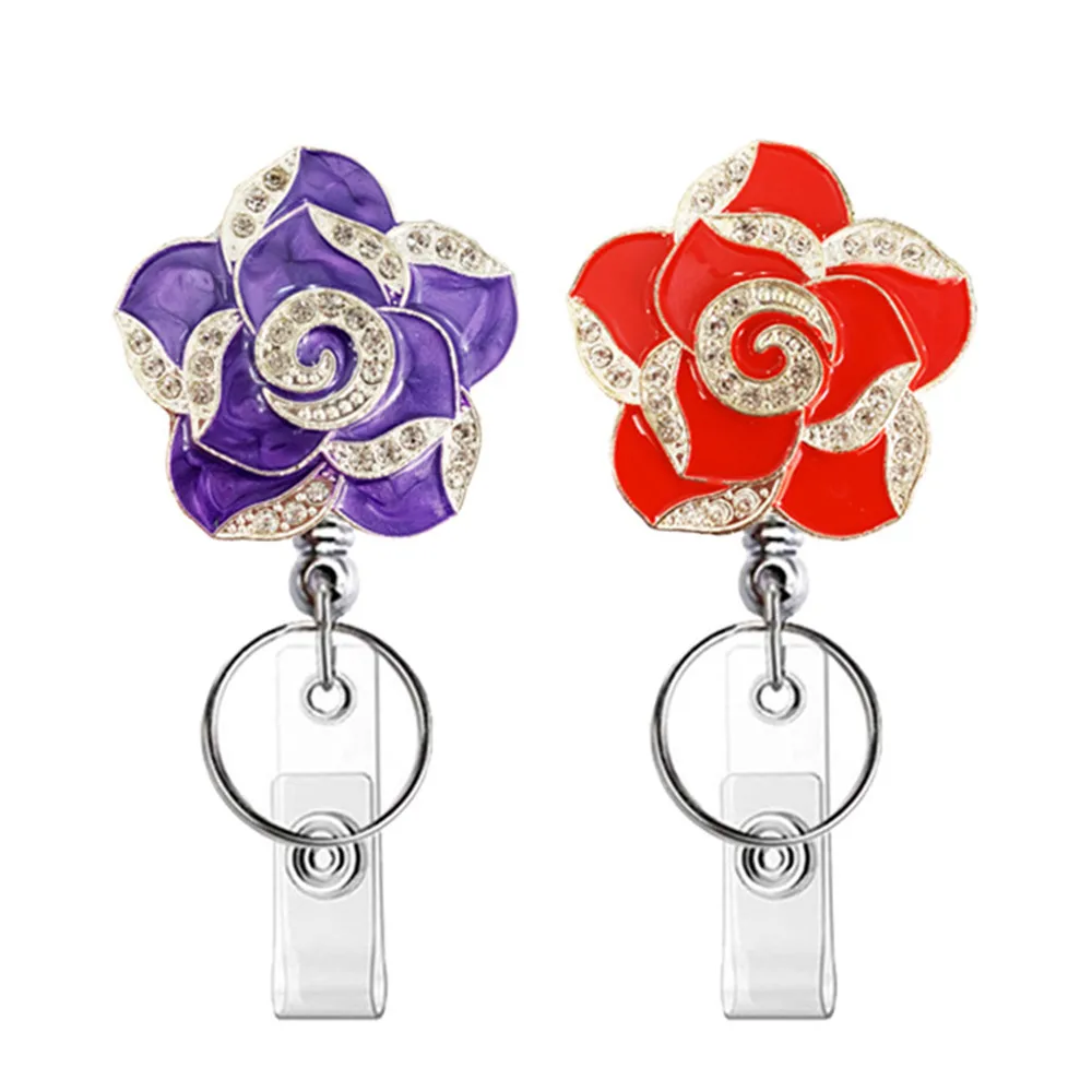 7 Color Fashion Flower Shape Retractable Nurse Badge Reel Clip Badge Holder Students Doctor Id Card Holder
7 Color Fashion Flower Shape Retractable Nurse Badge Reel Clip Badge Holder Students Doctor Id Card Holder