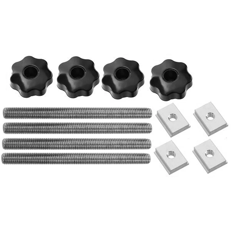 

T Slot Nut Fit T-Track Sliding Nut M8 Screw Knobs for Router Table Woodworking