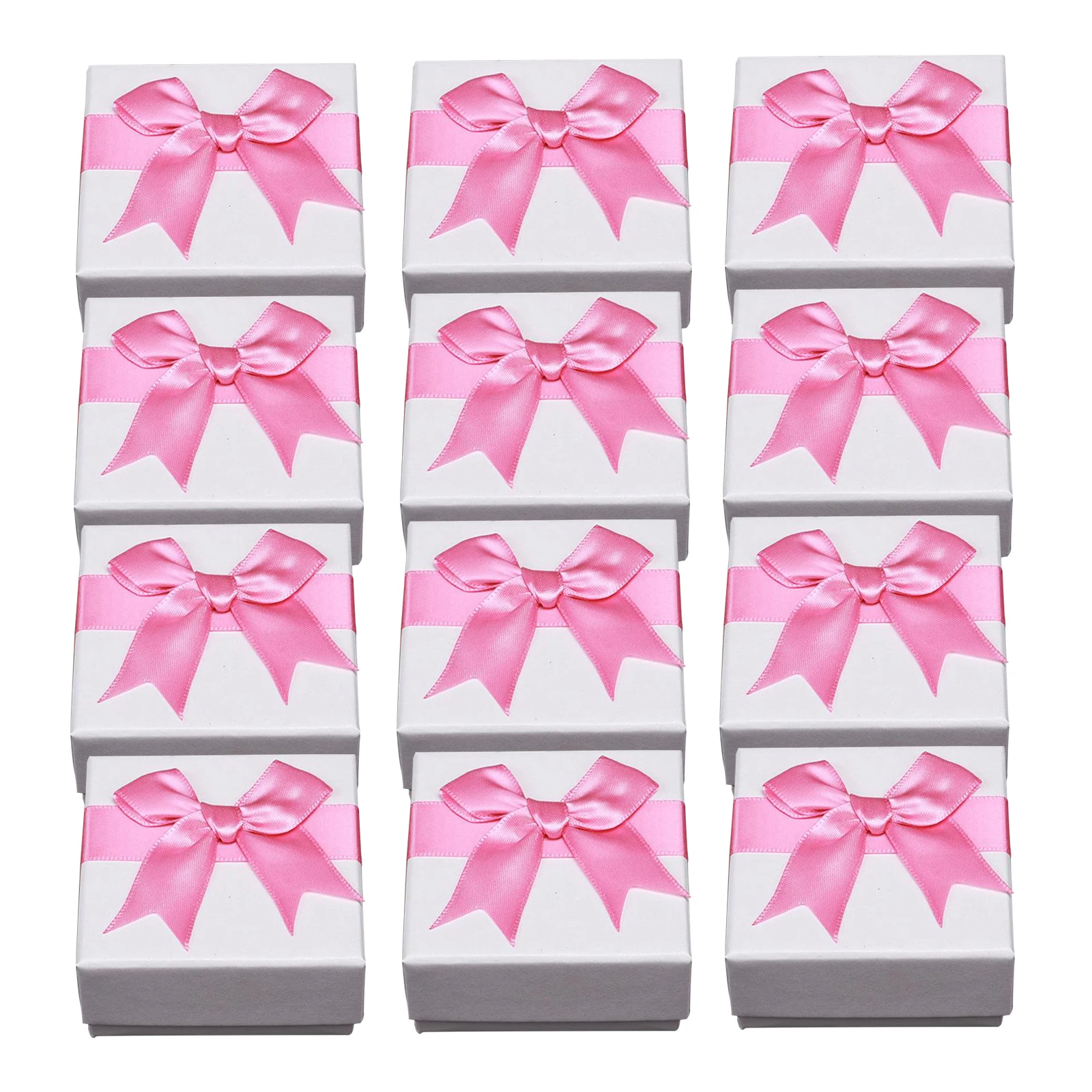 12Pcs Earring Necklaces Paper Jewelry Storage Gifts Boxes with Black or White Insert 7x7x4.5cm
12Pcs Earring Necklaces Paper Jewelry Storage Gifts Boxes with Black or White Insert 7x7x4.5cm