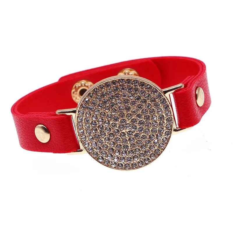 D&D Leather Bracelets For Women Retro Leather Crystal Black Wrap Bracelet Wristband Bangle Bracelet Gift for Girls
D&D Leather Bracelets For Women Retro Leather Crystal Black Wrap Bracelet Wristband Bangle Bracelet Gift for Girls