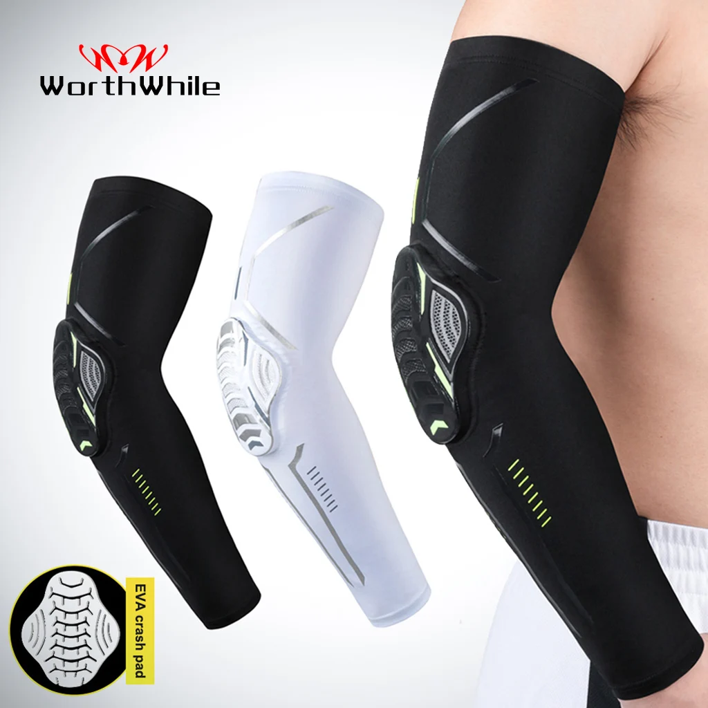 WorthWhile 1 Piece Basketball Elbow Pads Elastic Foam Volleyball Sleeves Protector Fitness Gear Sports Training Support Bracers
WorthWhile 1 Piece Basketball Elbow Pads Elastic Foam Volleyball Sleeves Protector Fitness Gear Sports Training Support Bracers