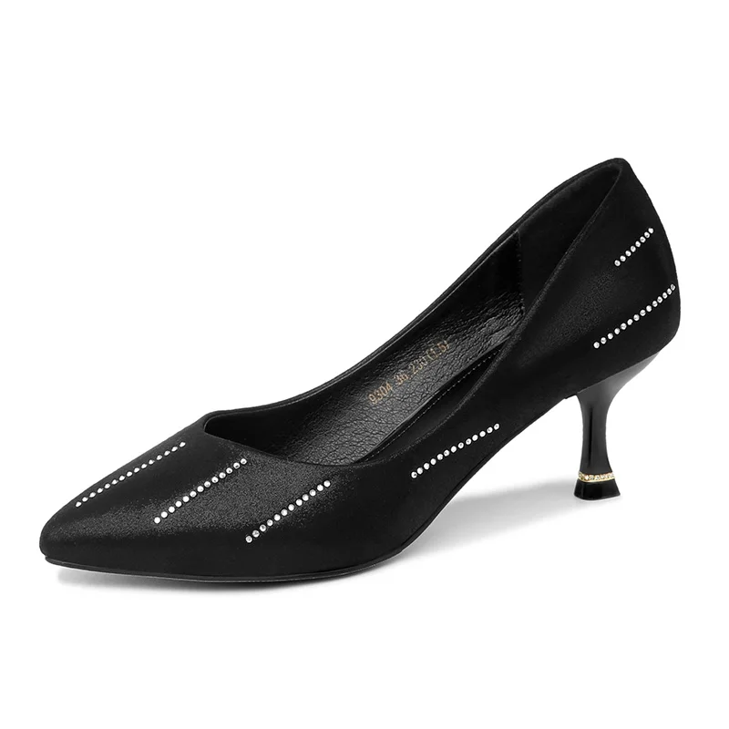 Fashion Women Pumps Pointed Toe Thin Heels Women Shoes Office&Career Shoes Slip-On Wature Shoes Spring/Autumn Pumps 3-119
Fashion Women Pumps Pointed Toe Thin Heels Women Shoes Office&Career Shoes Slip-On Wature Shoes Spring/Autumn Pumps 3-119