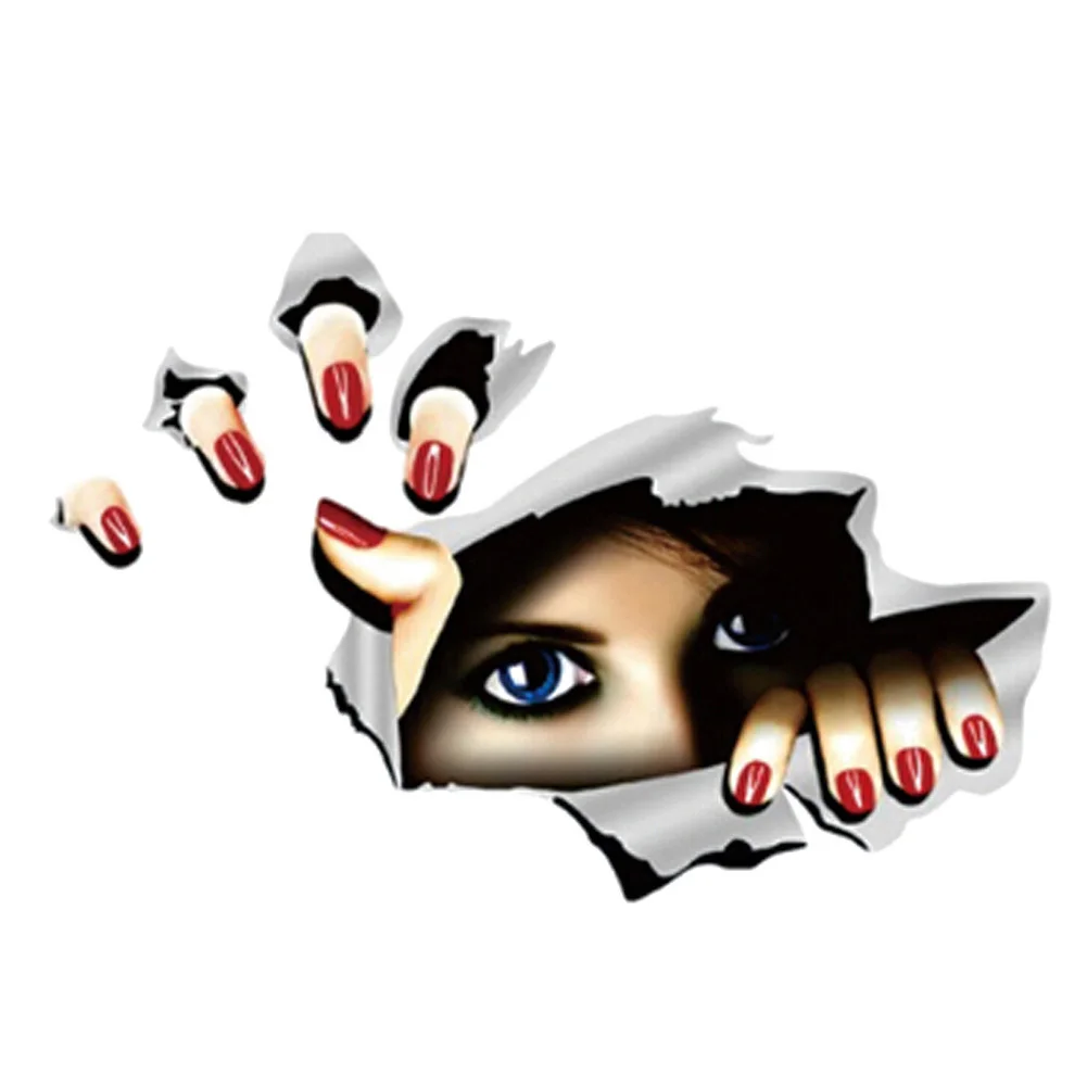 New Lifelike Decal 3D Eyes Peeking Monster Waterproof Fashion Car Sticker Styling
New Lifelike Decal 3D Eyes Peeking Monster Waterproof Fashion Car Sticker Styling