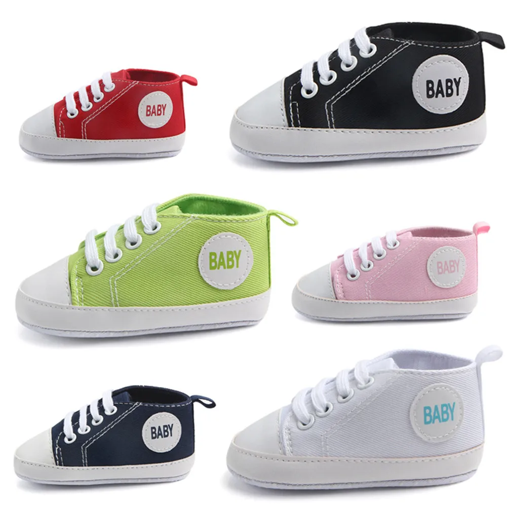 Newborn Baby Canvas Shoes 2020 Infant Tollder Soft Cole Crib First Walkers Lace-up Baby Girls Anti-slip Sneaker Prewalker 0-18M
Newborn Baby Canvas Shoes 2020 Infant Tollder Soft Cole Crib First Walkers Lace-up Baby Girls Anti-slip Sneaker Prewalker 0-18M
