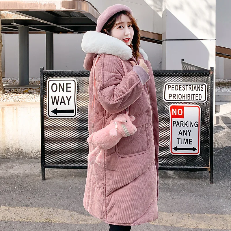 Solid Color Zipper Velvet Long Simple Hooded Cotton Pink Sky Blue 4xl Parkas Jacket Big Loose Show Thin Fashion Large Size Coat
Solid Color Zipper Velvet Long Simple Hooded Cotton Pink Sky Blue 4xl Parkas Jacket Big Loose Show Thin Fashion Large Size Coat