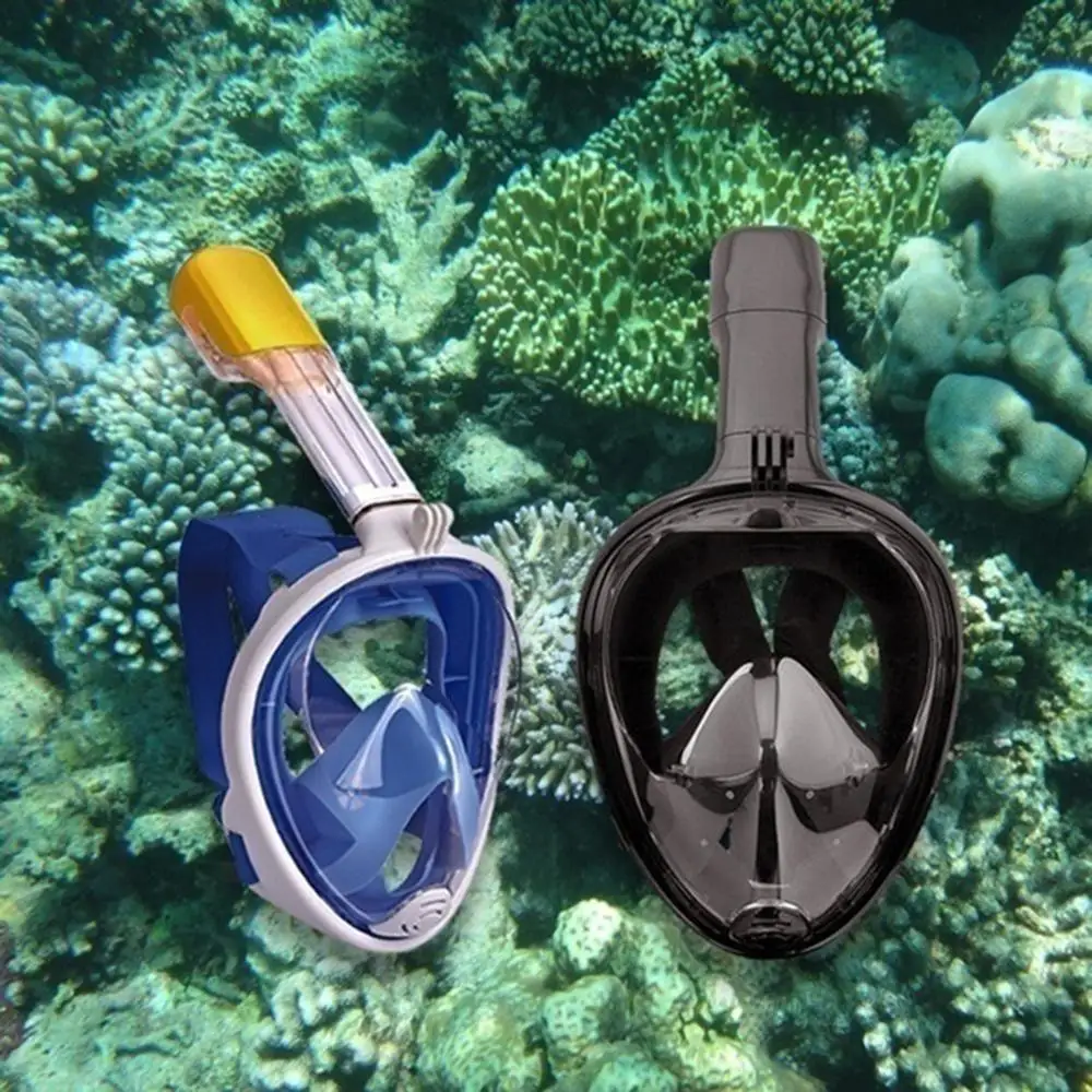 1Set Underwater Scuba Mask Anti Fog Full Face Diving Mask Snorkeling Set Safe Waterproof Swimming Masks For Child Adult 6 Colors
1Set Underwater Scuba Mask Anti Fog Full Face Diving Mask Snorkeling Set Safe Waterproof Swimming Masks For Child Adult 6 Colors