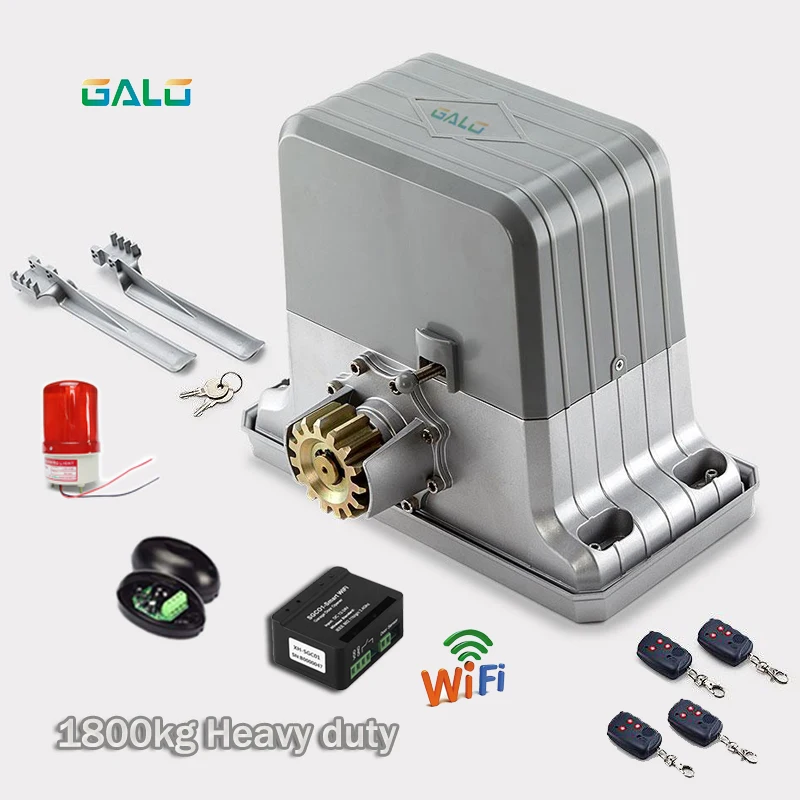 Full KIT Set 1000kg to 1800kg Electric Sliding Gate Motors/Automatic Gate Opener/Rolling Gate Operators WiFi Traction Engine
Full KIT Set 1000kg to 1800kg Electric Sliding Gate Motors/Automatic Gate Opener/Rolling Gate Operators WiFi Traction Engine