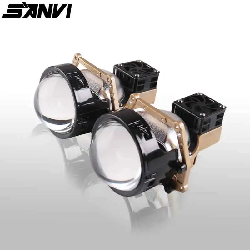 SANVI 3inches 69W 5500K Auto Bi led&Laser Projector Lens Headlight With Hella 3r Mounting Bracket LHD RHD Car Light accessories
SANVI 3inches 69W 5500K Auto Bi led&Laser Projector Lens Headlight With Hella 3r Mounting Bracket LHD RHD Car Light accessories