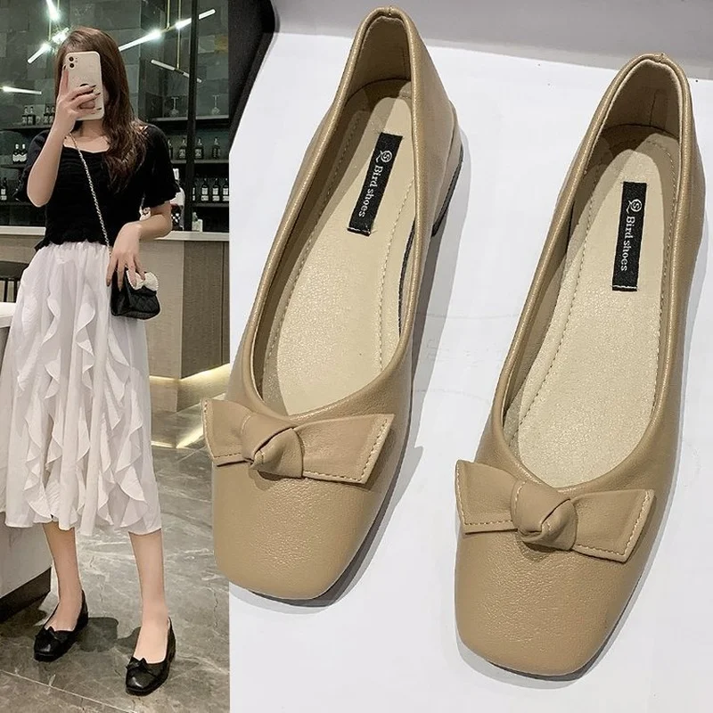 2021 Women Pumps Low Heel Platform Women's Shoes Spring Square Toe Bow High Heels Summer Slip on Shoes Female Zapatos De Mujer
2021 Women Pumps Low Heel Platform Women's Shoes Spring Square Toe Bow High Heels Summer Slip on Shoes Female Zapatos De Mujer