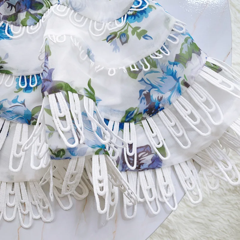 Elegant Chic Lace Hollow-out Embroidered Printed A-line Mini Skirt Women 2021 Summer Sweet Lace Stitching Pettiskirt Girls Skirt
Elegant Chic Lace Hollow-out Embroidered Printed A-line Mini Skirt Women 2021 Summer Sweet Lace Stitching Pettiskirt Girls Skirt