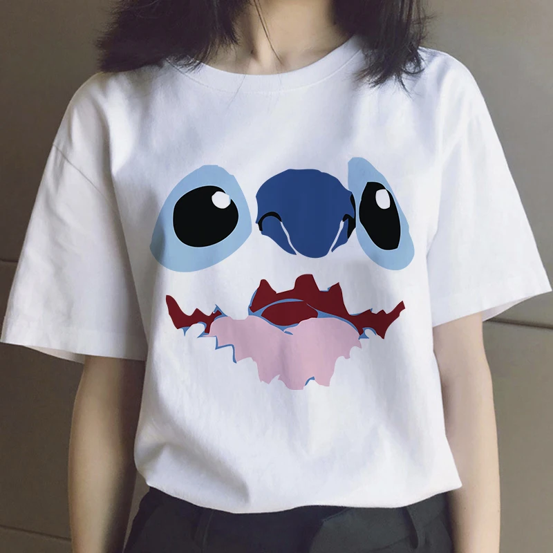 Lilo & Stitch T-Shirt Kawaii Women's Tshirt Cartoons Hand Painted Clothes T Shirt Casual Funny Female Harajuku Unisex Tops Tees
Lilo & Stitch T-Shirt Kawaii Women's Tshirt Cartoons Hand Painted Clothes T Shirt Casual Funny Female Harajuku Unisex Tops Tees