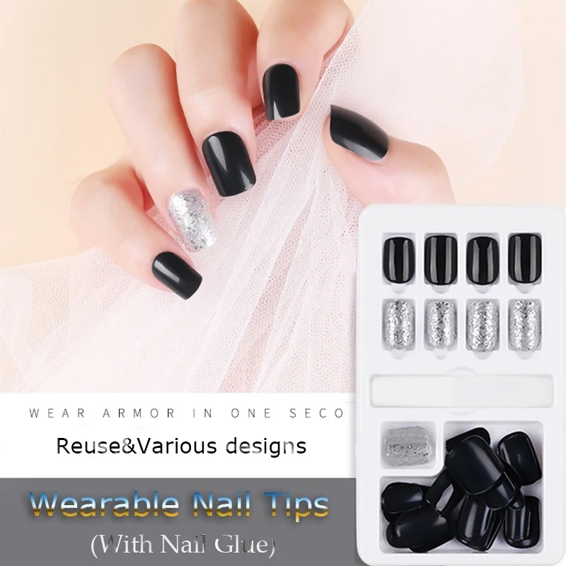 30pcs detachable False Nail Artificial Tips Set Full Cover for Short Decoration Press On Nails Art Fake Extension Tips With Glue
30pcs detachable False Nail Artificial Tips Set Full Cover for Short Decoration Press On Nails Art Fake Extension Tips With Glue