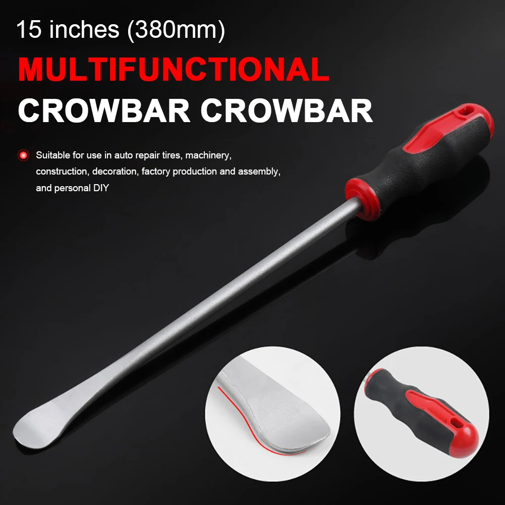 15inch Tire Spoon Lever Tire Pry Bar High Hardness Plating Non-slip Alloy Steel Tire Changing Tools Car Tire Repair Tool
15inch Tire Spoon Lever Tire Pry Bar High Hardness Plating Non-slip Alloy Steel Tire Changing Tools Car Tire Repair Tool