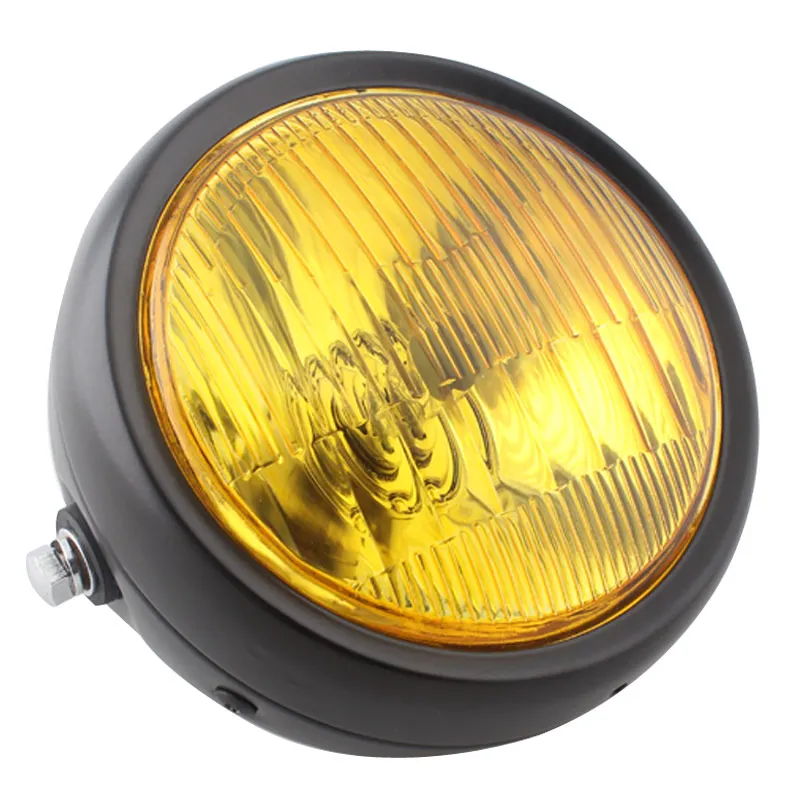 Universal 6.3" 12v Motorcycle Round Headlight Turn Signal light Head Lamp For Motor Metric bikes Cruisers Choppers Cafe racers
Universal 6.3" 12v Motorcycle Round Headlight Turn Signal light Head Lamp For Motor Metric bikes Cruisers Choppers Cafe racers