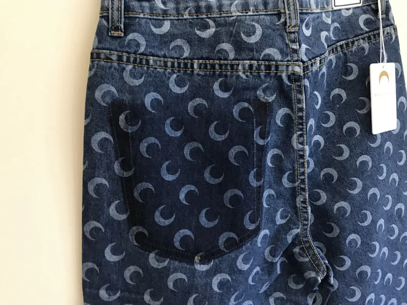 Fashion Classic Trendy Brand luxury design Moon Top Letter Logo Printed Slim Denim Jacket Women Coat Ankle-lenght Jeans Pants M2 
Fashion Classic Trendy Brand luxury design Moon Top Letter Logo Printed Slim Denim Jacket Women Coat Ankle-lenght Jeans Pants M2