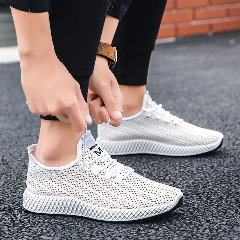New Fashion Running Shoes Breathable Men's Sports Shoes Outdoor Lace-up Sneakers Rubber Non-slip Mens Zapatos hombre Chaussures
New Fashion Running Shoes Breathable Men's Sports Shoes Outdoor Lace-up Sneakers Rubber Non-slip Mens Zapatos hombre Chaussures